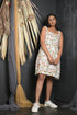 OWO THE LABEL Sleeve less dress for women Owl Print Square Neck Dress (OTL-DRS1046)